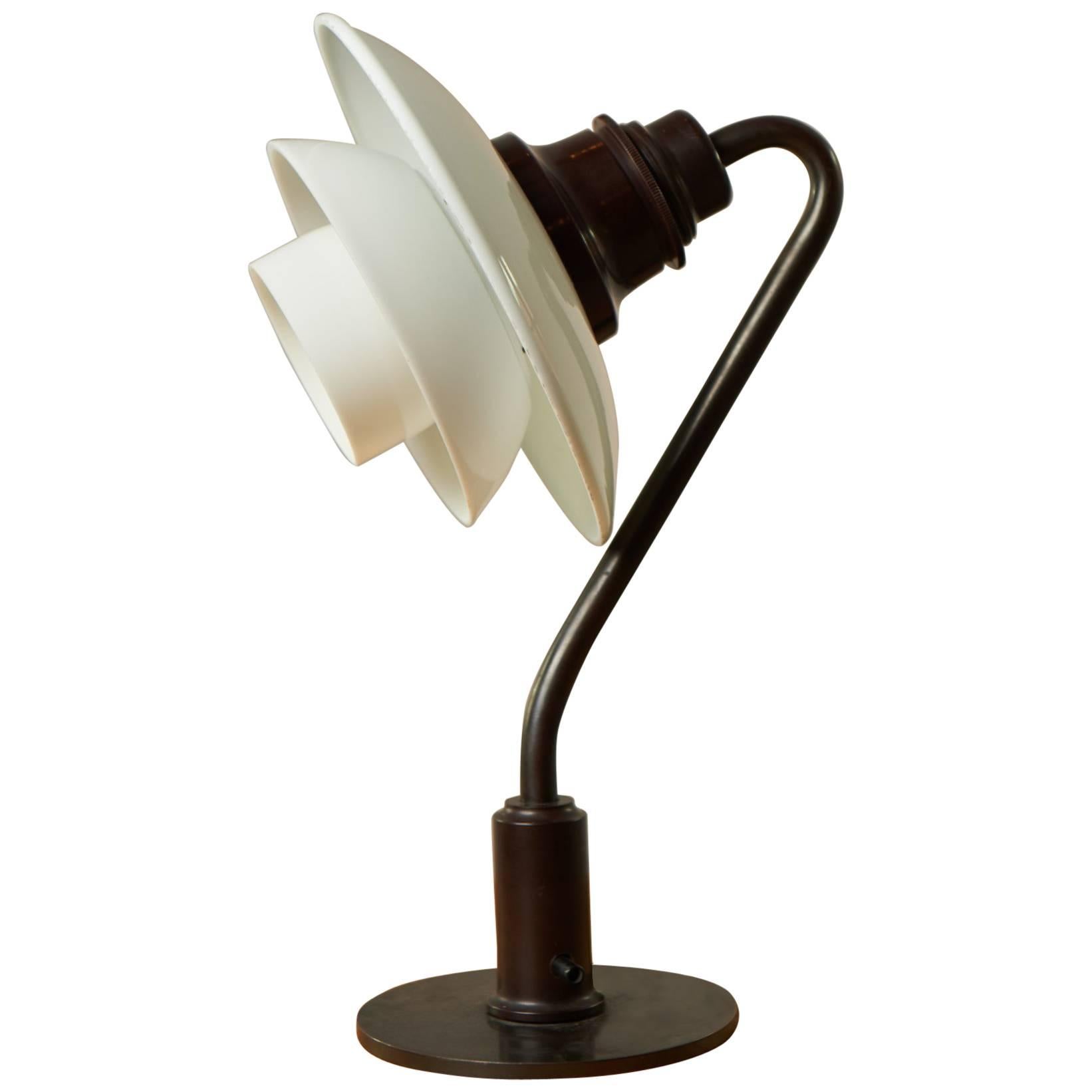 Poul Henningsen PH 2/2 Snowdrop Table Lamp For Sale