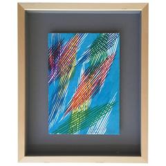 Piero Dorazio, Sting II 'Framed Lithograph'