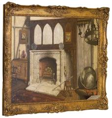 Oil on Canvas Painting by Frederick A.Staples