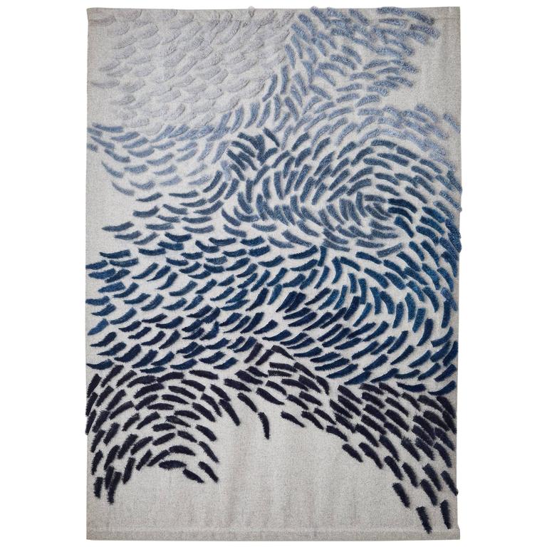 Murmuration A Large Scale Textile Wall Hanging By Anna Gravelle At Murmuration A Large Scale Textile Wall Hanging By Anna Gravelle For