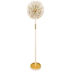 Rare Emil Stejnar for Rupert Nikoll "Sputnik" Floor Lamp, 1950s