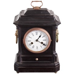Ebonized Mantel Clock
