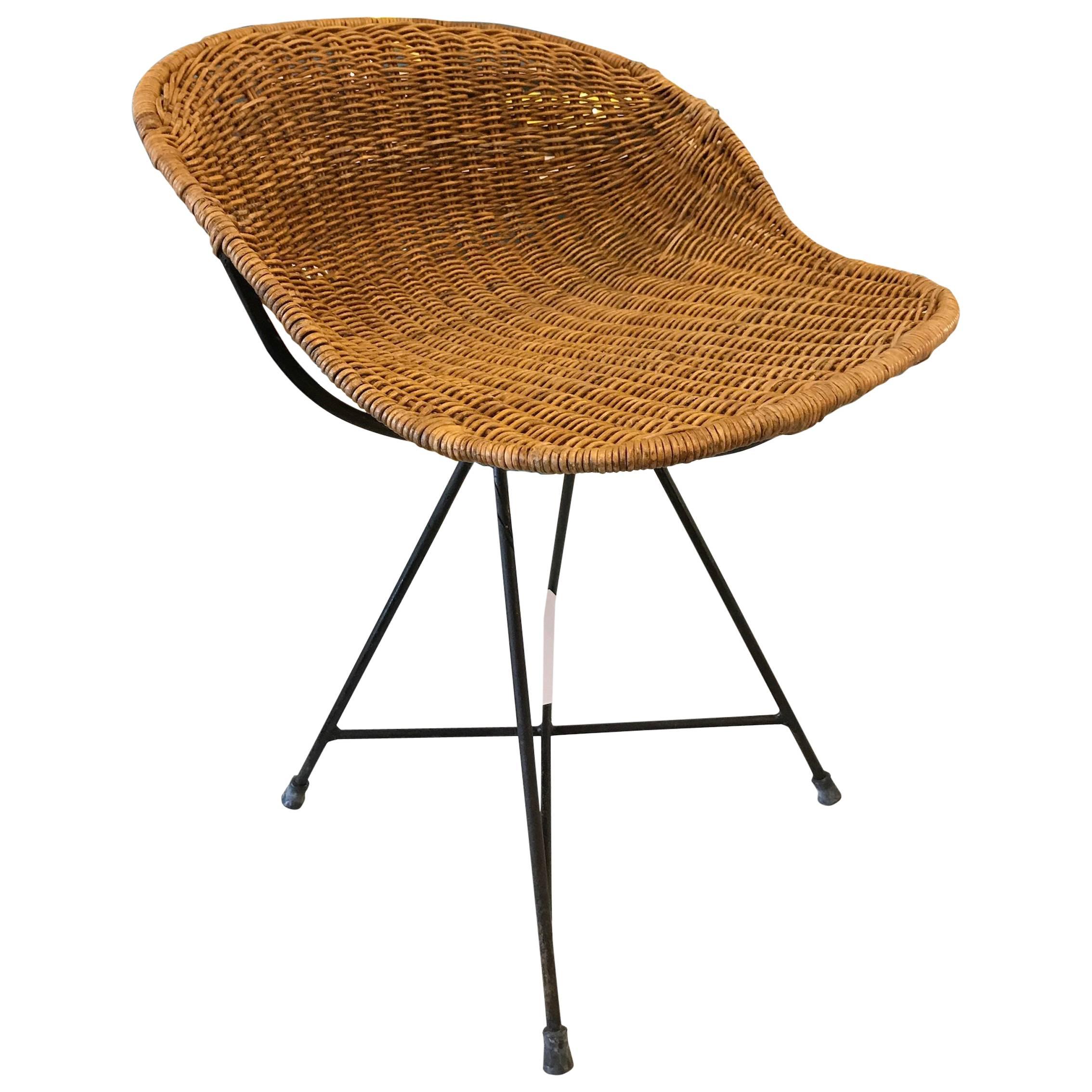 Beautiful Campo and Graffi Chair, circa 1960 For Sale
