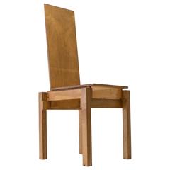 Constructivist Chair in Birch Plywood