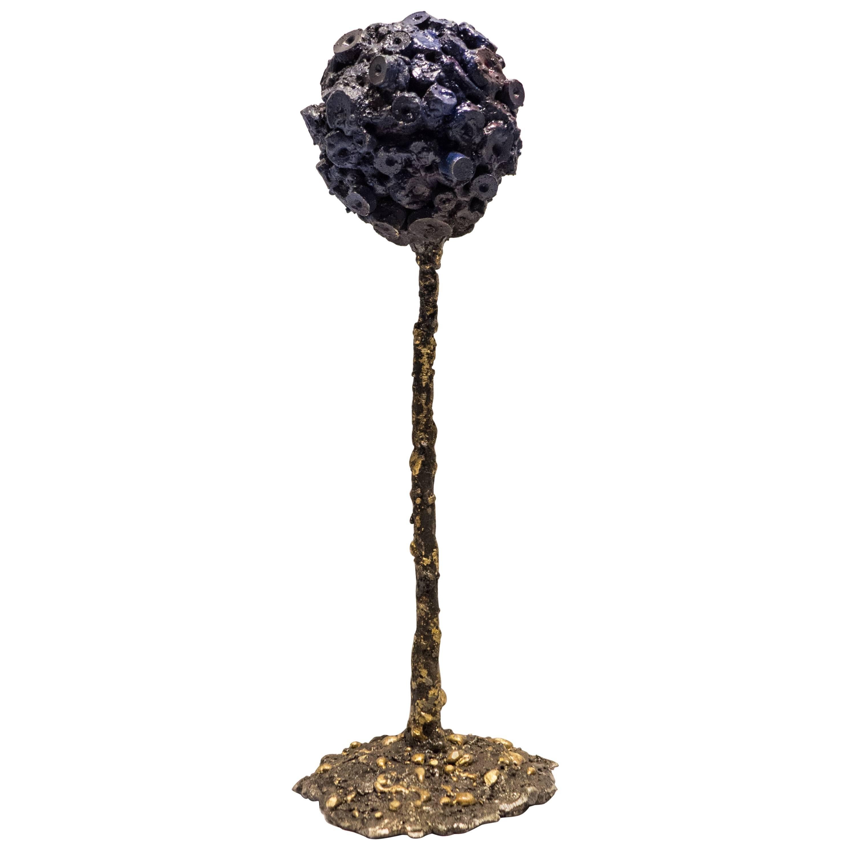 James Bearden "Allium Blue" Sculpture
