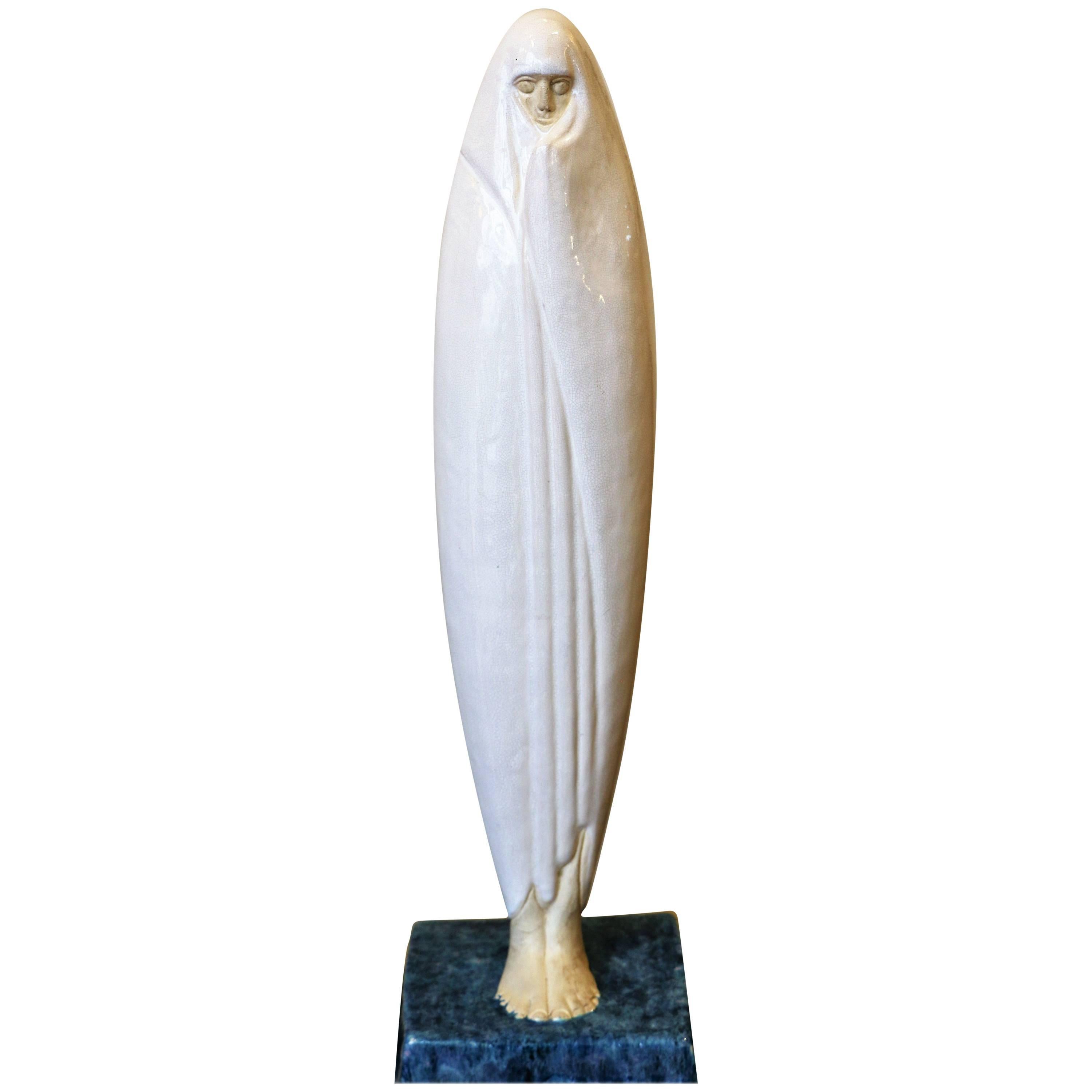 Oriental Woman from Marrakech by Céline Lepage, France, Art Deco, 1920-1925