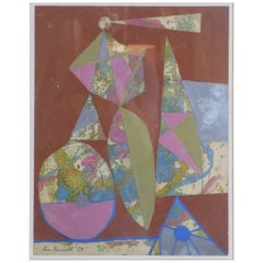 Guazzo di Leo Russell, datato 1956