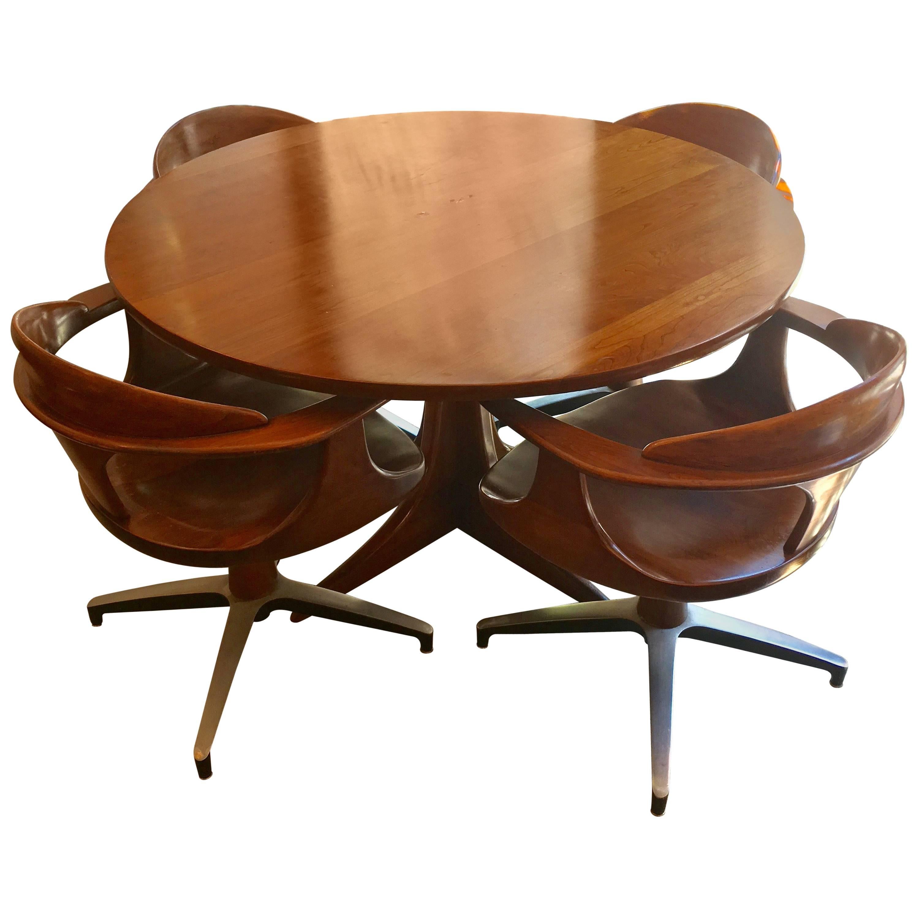 Heywood Wakefield Cliff House American, 1960s Dining Set