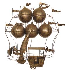 Mid-Century Brass Wall Art by C. Jere 8