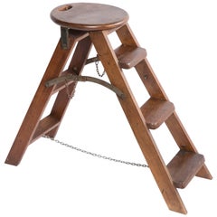 Vintage Step Stool or Library Ladder