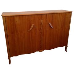 Swedish 1940s Blonde Cabinet