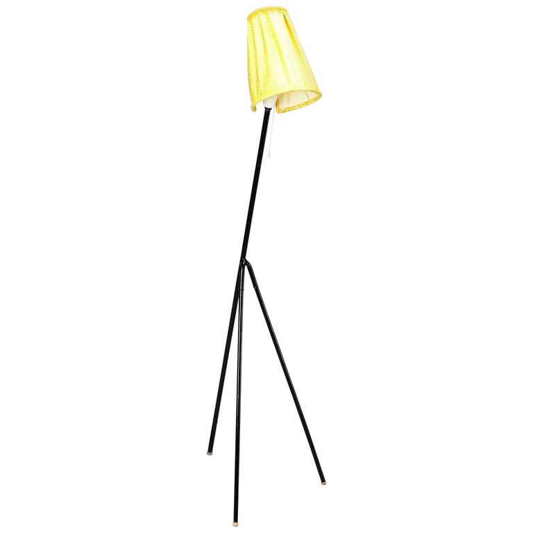 1950s Modern Tripod Floor Lamp Model Giraffe By Hans Bergstrom For 1950s Modern Tripod Floor Lamp Model Giraffe By Hans Bergstrom For