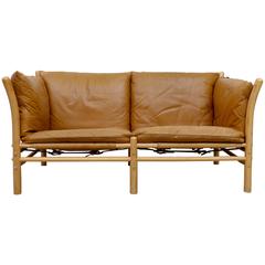 Arne Norell Ilona Leather Sofa, 1960s 12
