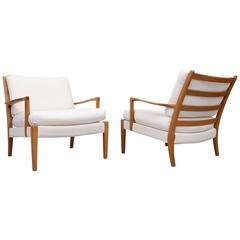 Arne Norell Easy Chairs Model "Löven", 1960s