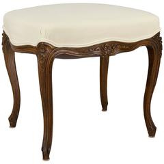 Louis XV Style Foot Stool or Bench