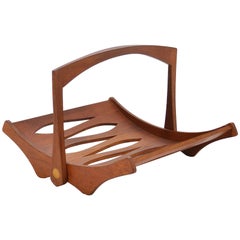 Jens Quistgaard Teak Magazine Holder by Dansk