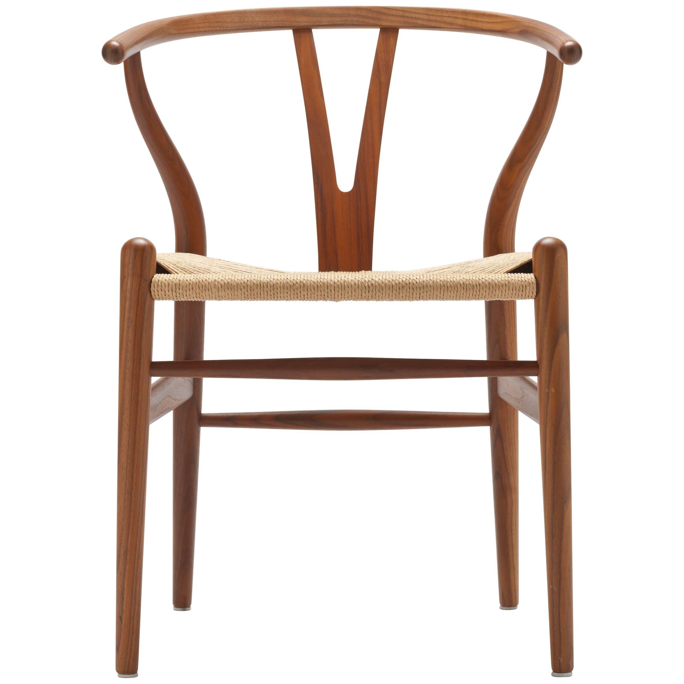 Hans Wegner Walnut CH24 / Wishbone Chair by Carl Hansen