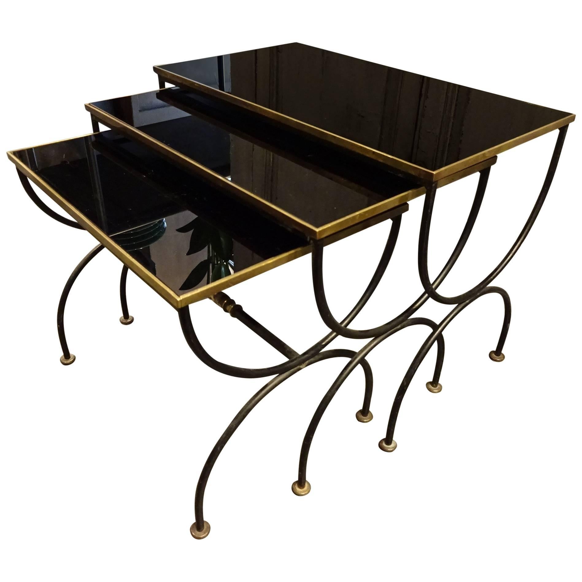 Mid-20th Century French Nesting Tables