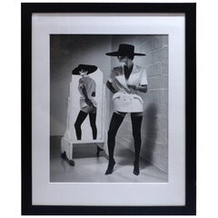 Helmut Newton Framed Poster, Willi, Fashion Mugler, French Vogue, Paris, 1996