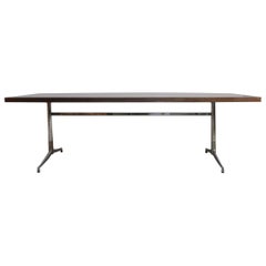 Large Wenge Conference-Dining Table, 1960s, Knoll International