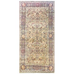  Antiker persischer Kermanshah-Teppich aus Persien, 5'5" x 11'4"