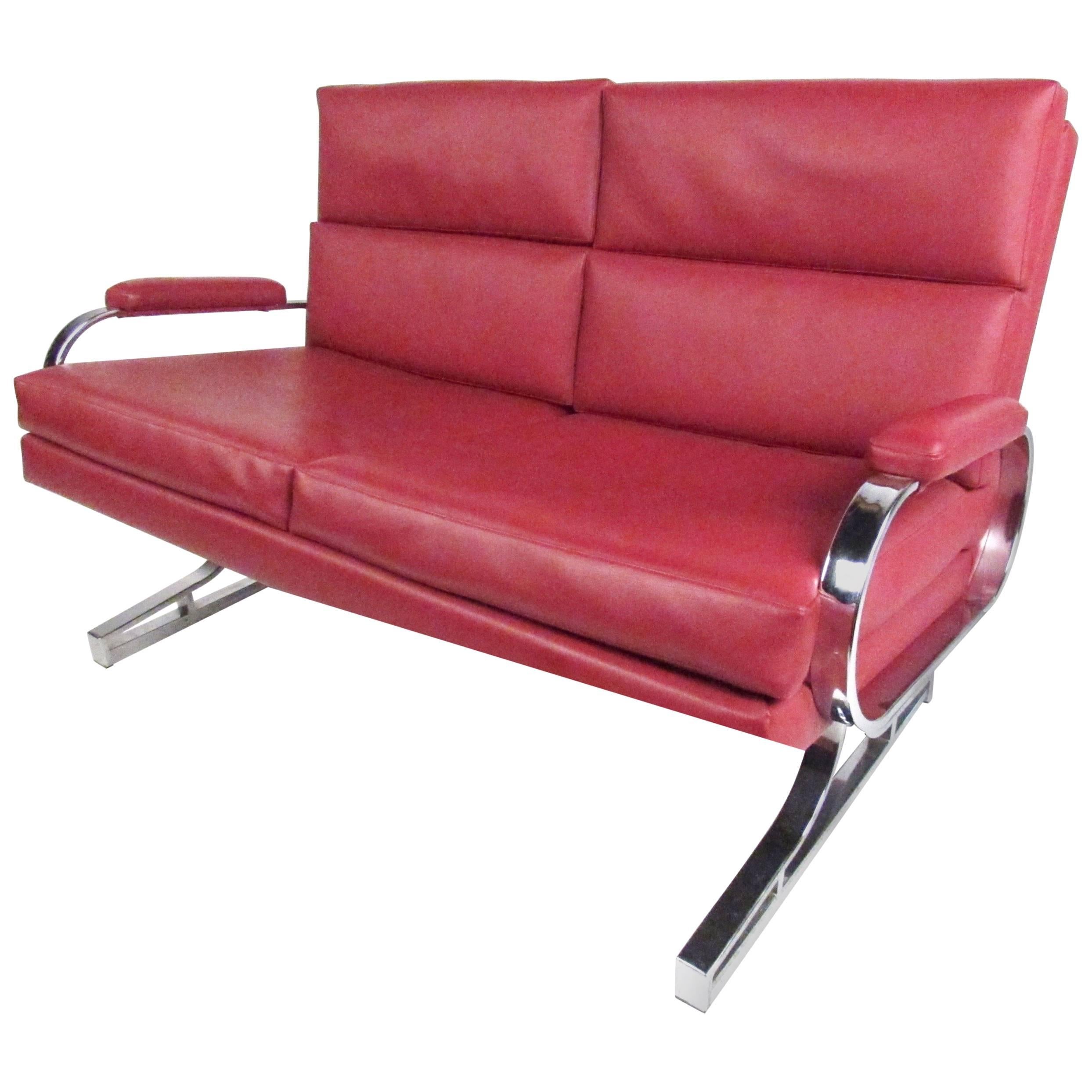 Stylish Contemporary Modern Loveseat For Sale