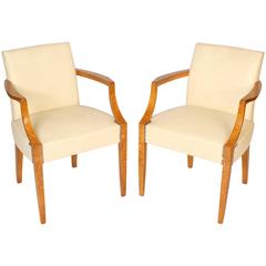 Pair of Art Deco Armchairs