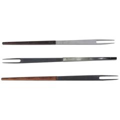 Three Fondue Forks by Amboss, Austrian, 1950s 8
