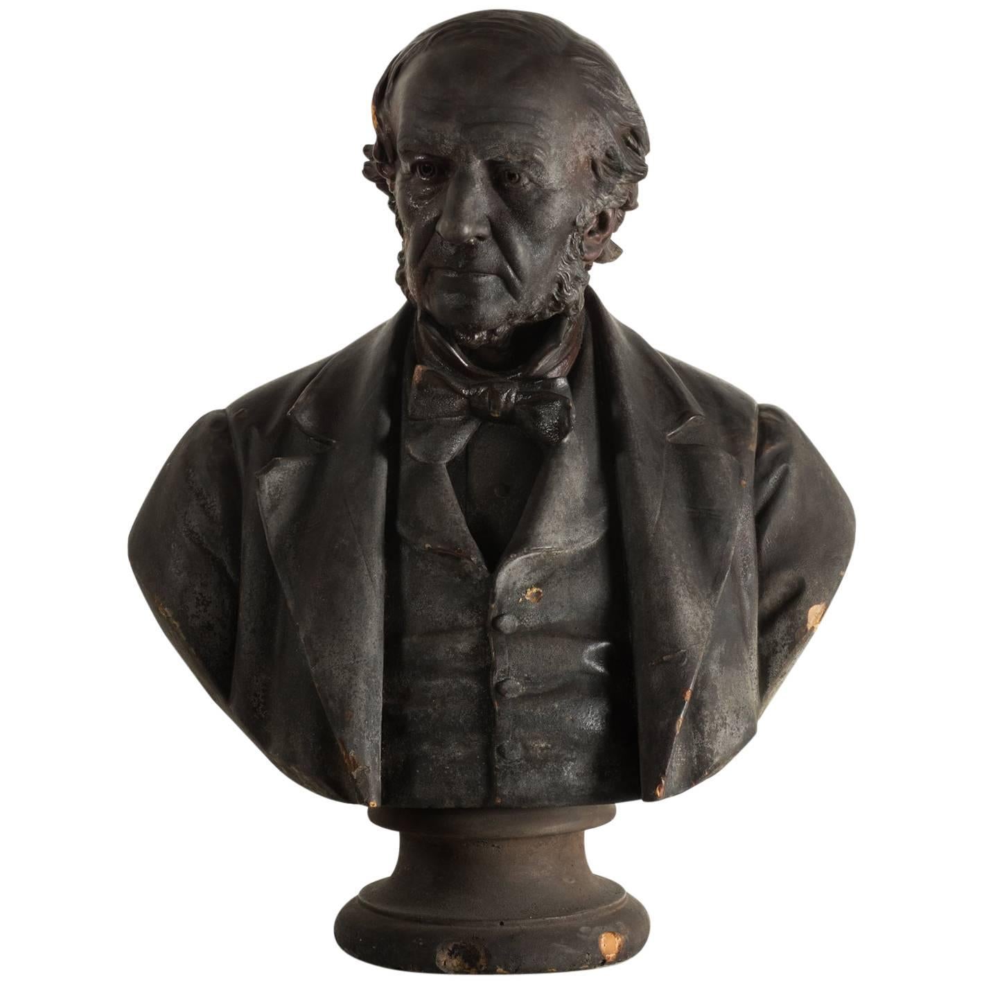 Plaster Bust of Sir John Gladstone, circa 1950