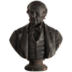 Plaster Bust of Sir John Gladstone, circa 1950 4