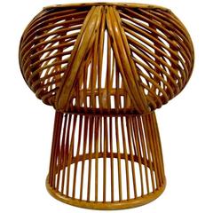 Stick Willow Reed and Bamboo Planter