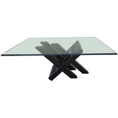 Ebonized Italian 1960s Coffee Table 5