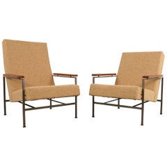 1960s, Dutch Lounge Chairs by Rob Parry for Gelderland, Set of Two 12