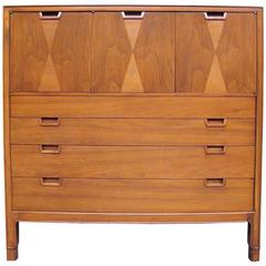 Vintage Mid-Century Modern Highboy by John Stuart