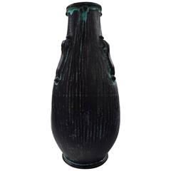 Svend Hammershøi/Hammershoi for Kähler, HAK, Glazed Stoneware Art Pottery Vase