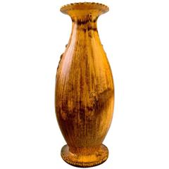 Kähler, Denmark, glazed vase, 1930s, Designed by Svend Hammershøi