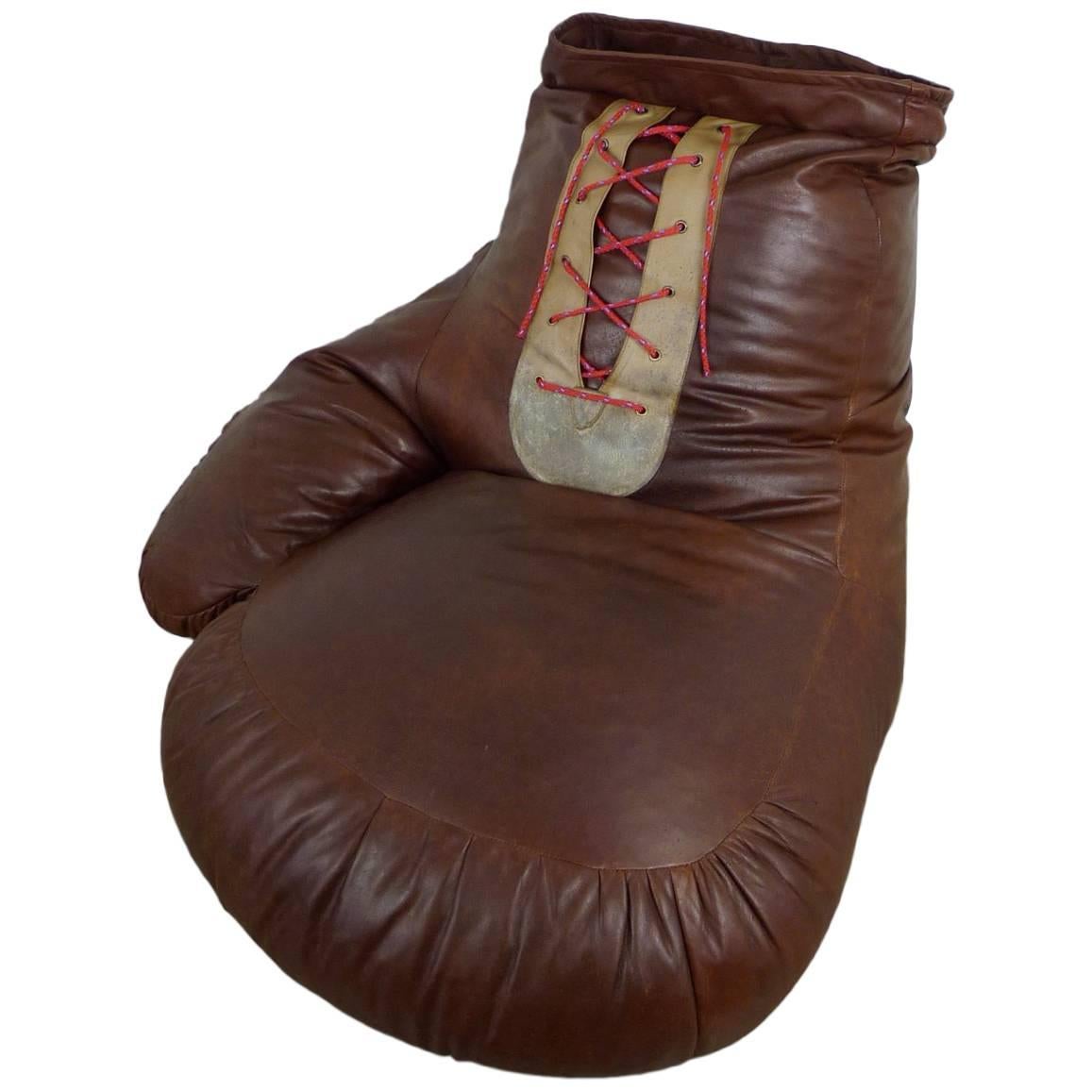 Boxing Glove Seat by Ueli Berger for De Sede, Switzerland, 1970s