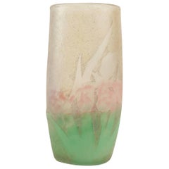 Vintage Daum Nancy Iris "Vase"