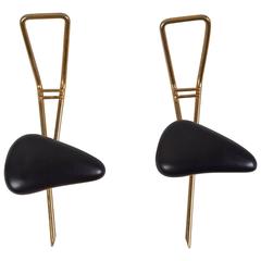 Pair of Coat Racks by Georges Jouve for Marcel Asselbur