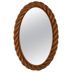 Oval Rope Mirror by Adrien Audoux and Frida Minet 4