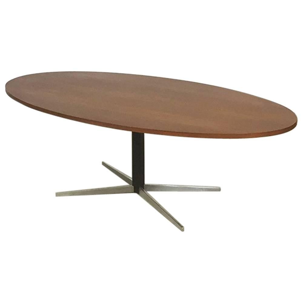 Height Adjustable Teak Table by Wilhelm Renz, Germany, 1960s