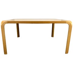 Table basse vintage à pieds en éventail d'Alvar Aalto pour Artek