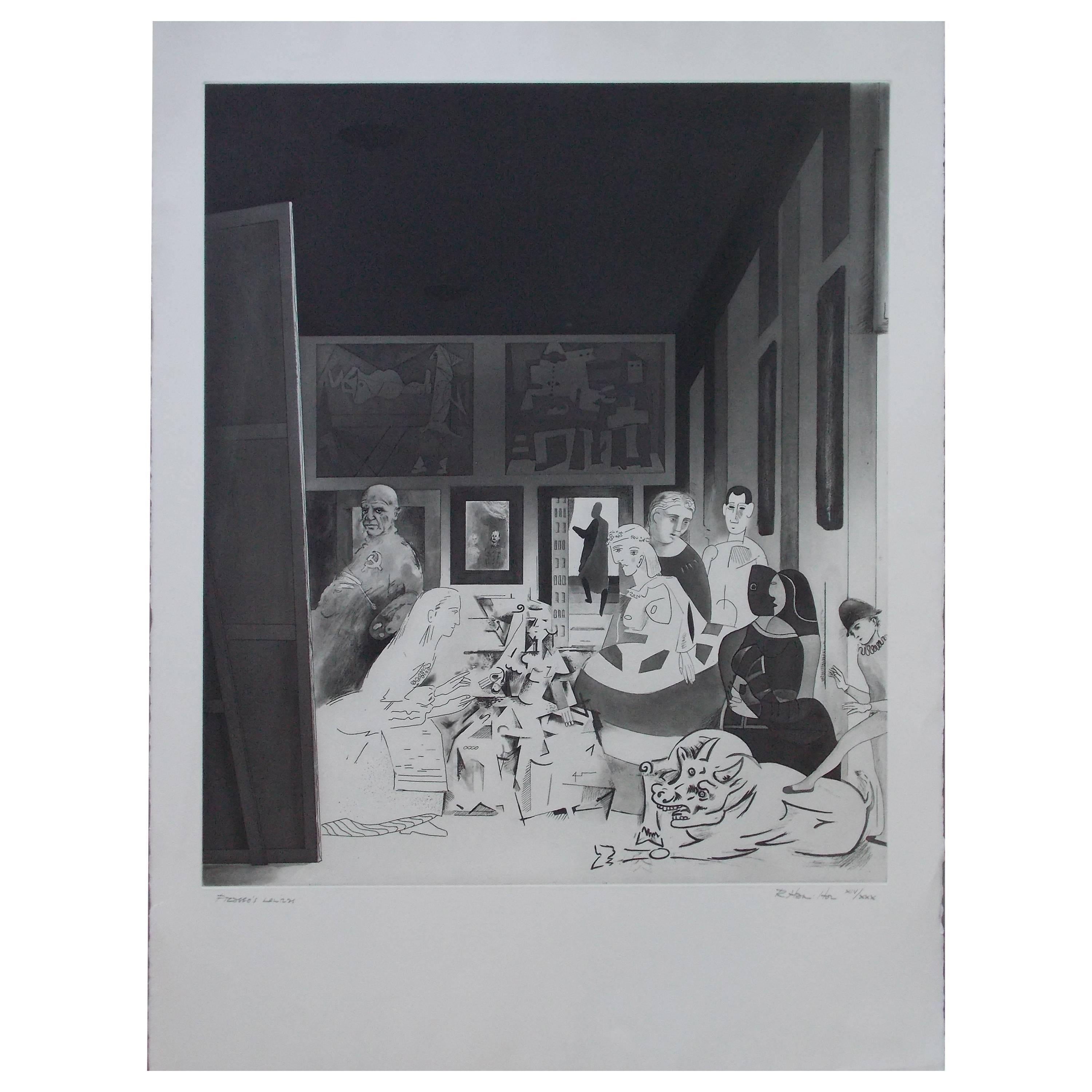 Richard Hamilton Print 'Picasso's Meninas' 1973