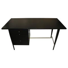 Ebonized Desk Attributed to Paul McCobb