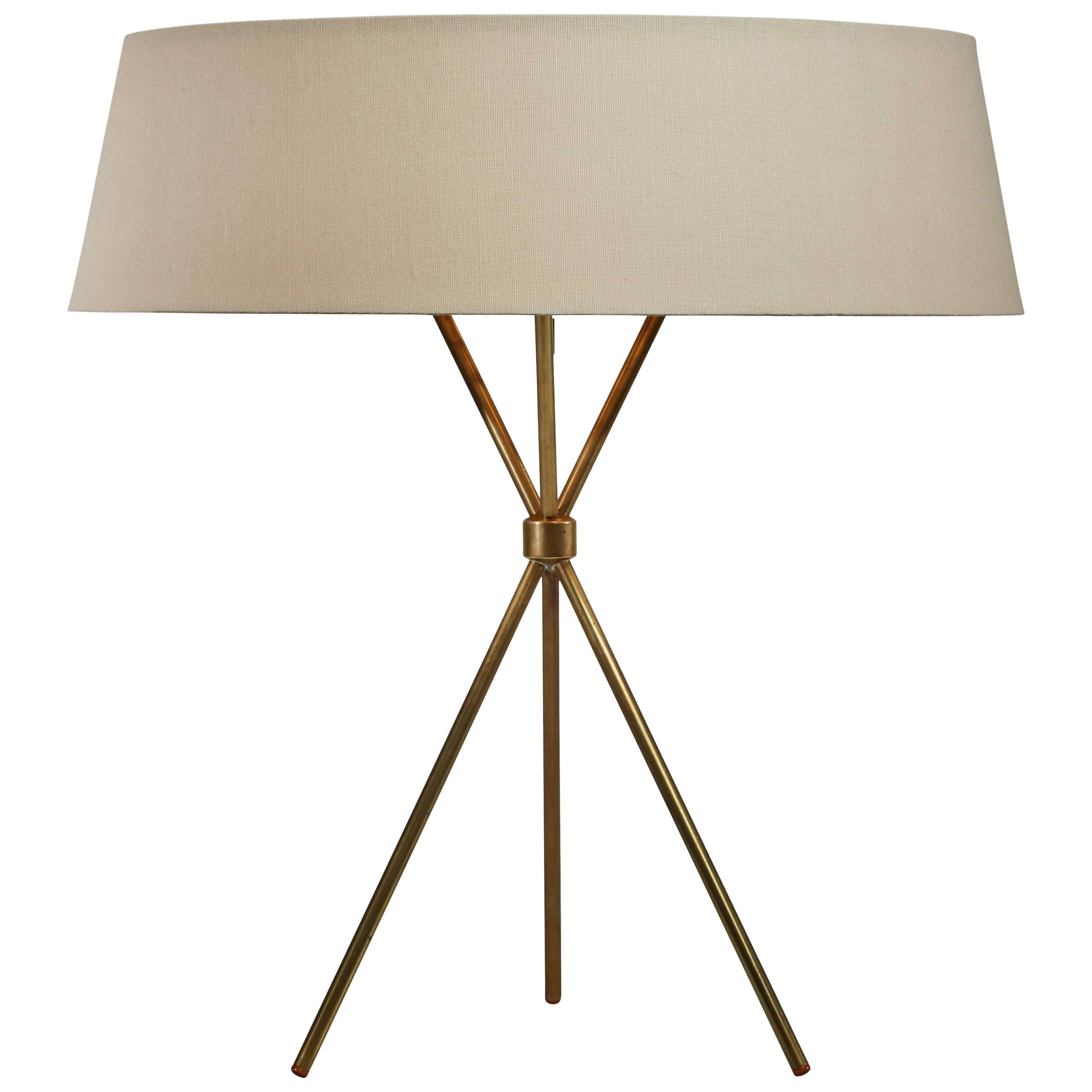 "Tripod" Table Lamp by T.H. Robsjohn-Gibbings