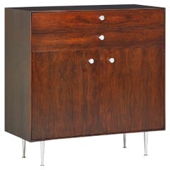 George Nelson Mid-Century Thin Edge Cabinet in Brazilian Rosewood