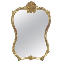 Late 19th Century, French Gilded Wood Mirror 1