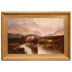 Used "Highland Cattle Perthshire" by Henry R Hall