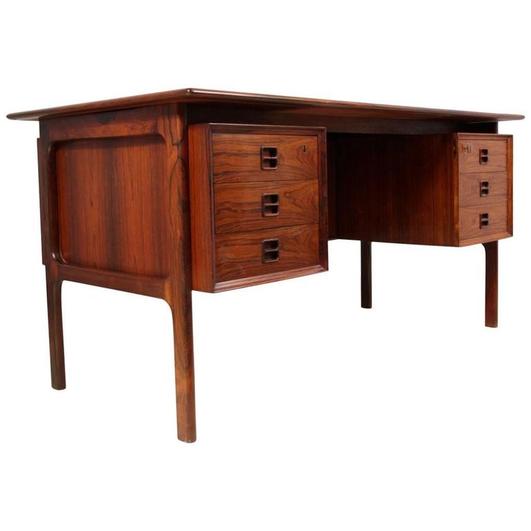 Mid Century Desk In Rosewood By Arne Vodder Circa 1960 At 1stdibs Mid Century Desk In Rosewood By Arne Vodder Circa 1960 For
