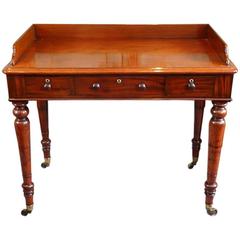 19th Century Mahogany Writing Table 1